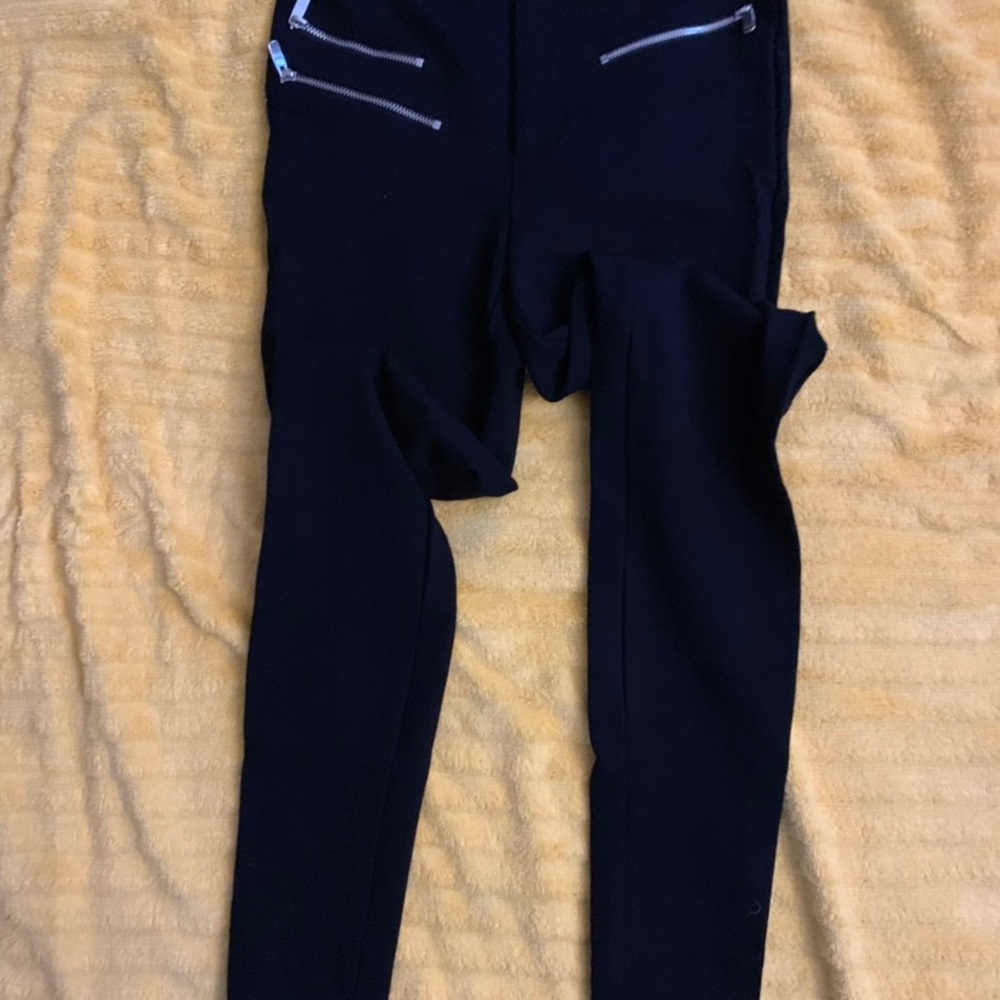 Sexy fit Black ZARA stretch pants Sz S